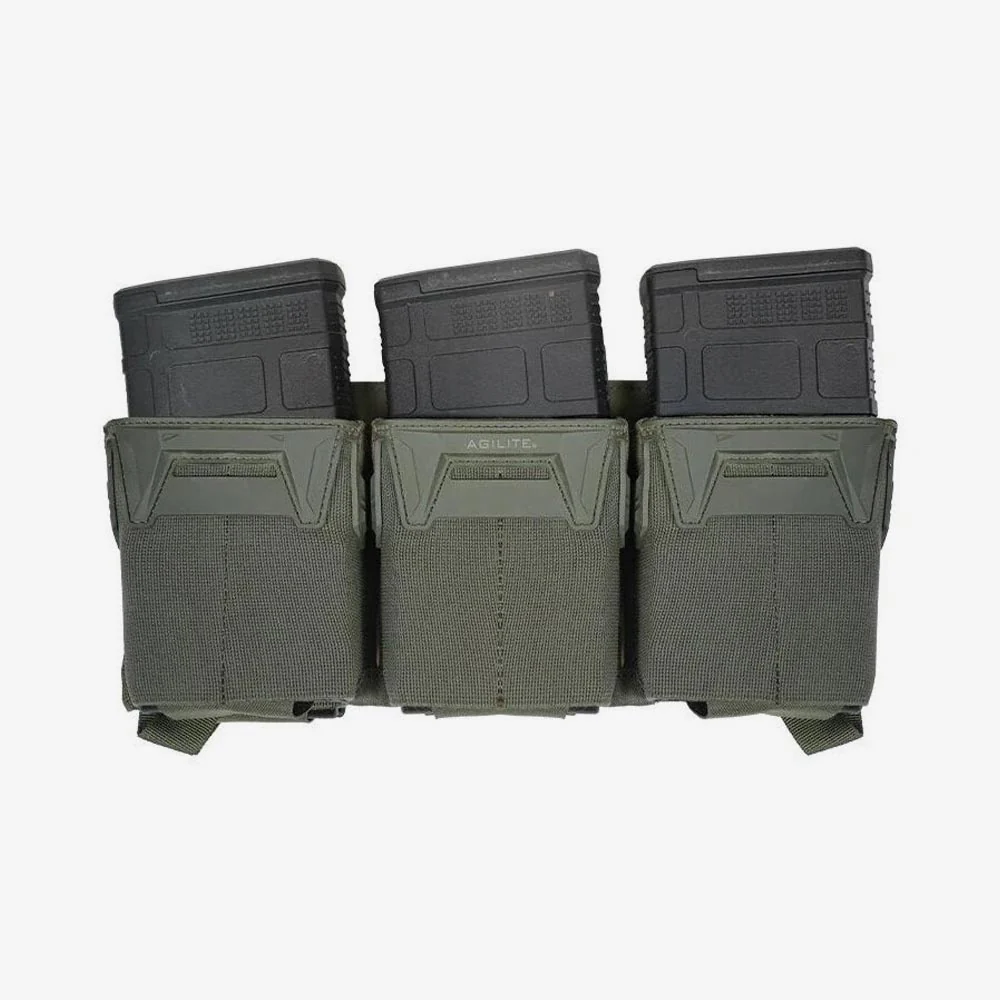 Agilite Pincer Placard .308 Triple Magazine Pouch