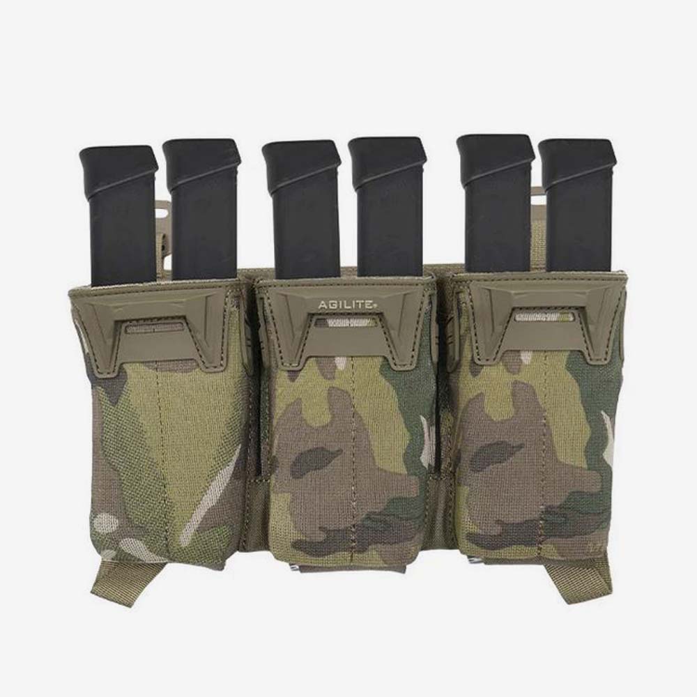 Agilite Pincer Placard Multicaliber Triple Magazine Pouch - Image 6