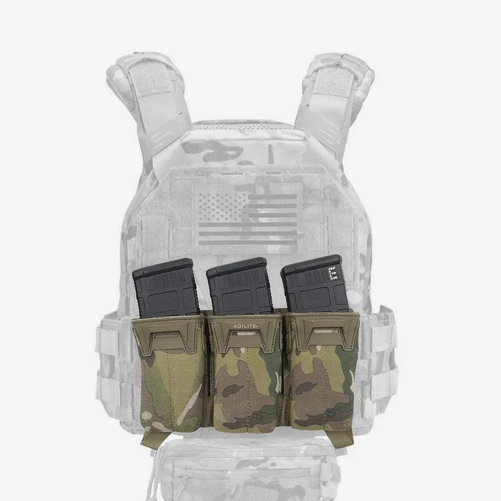 Agilite Pincer Placard Multicaliber Triple Magazine Pouch - Image 7
