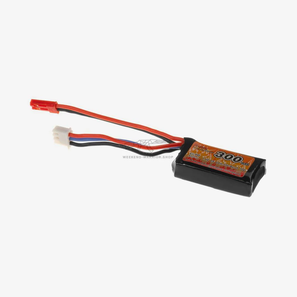 Akku Lipo 7.4V 300mAh 35C/70C JST Plug - Image 2