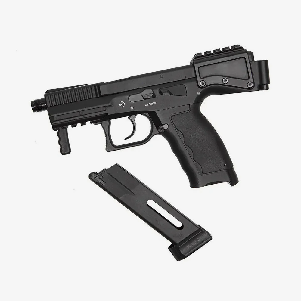 ASG B&T USW A1 GBB/CO2 Airsoft Pistole 6mm BB schwarz inkl. Klappschaft - Image 3