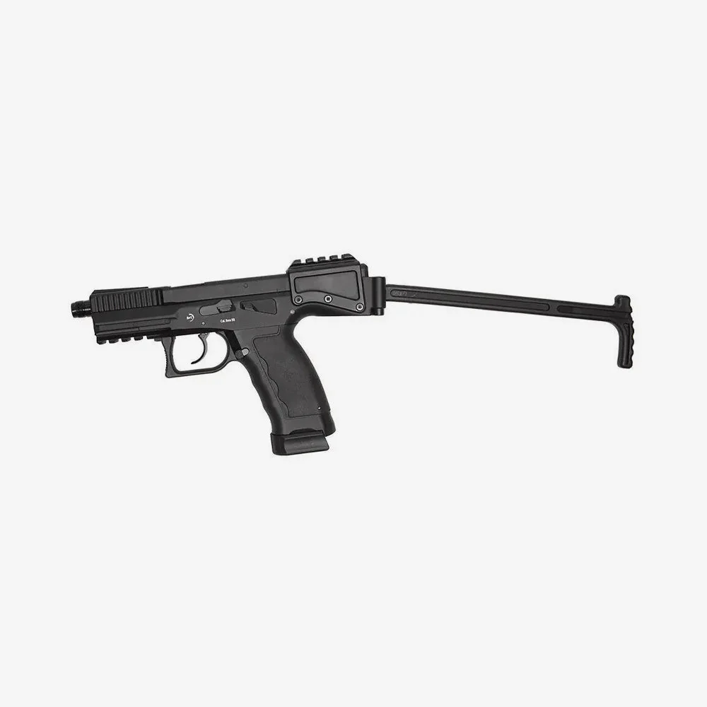 ASG B&T USW A1 GBB/CO2 Airsoft Pistole 6mm BB schwarz inkl. Klappschaft - Image 4