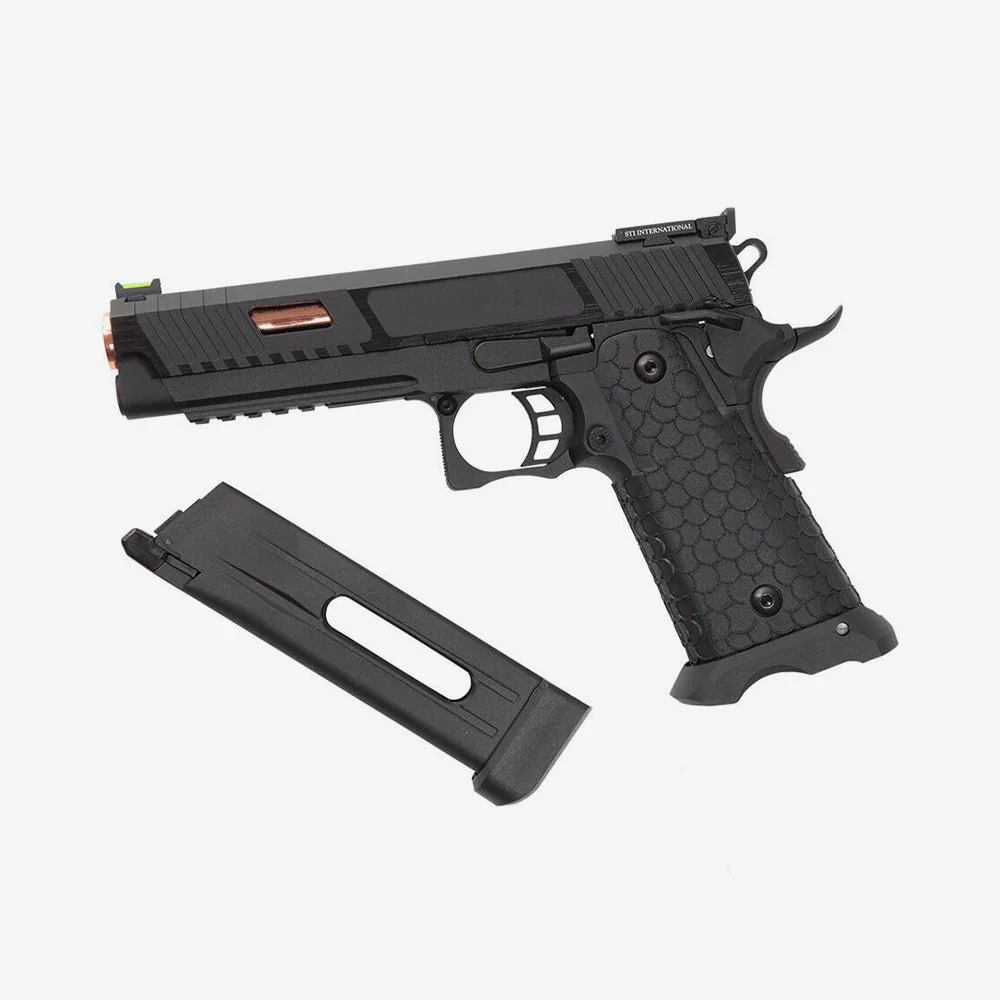 ASG STI Combat Master GBB/CO2 Airsoft Pistole 6mm BB schwarz - Image 3