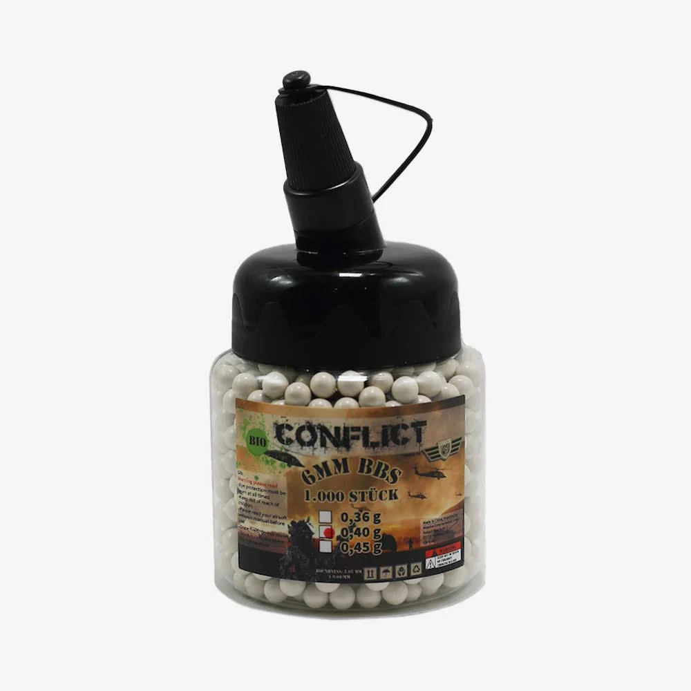 Conflict 0,40g Bio BB 1000Stück Flasche