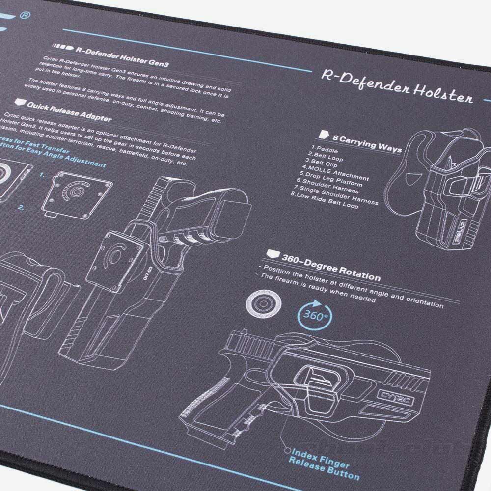 CYTAC Gun cleaning mat / Reinigungsmatte Soft Touch - Image 4