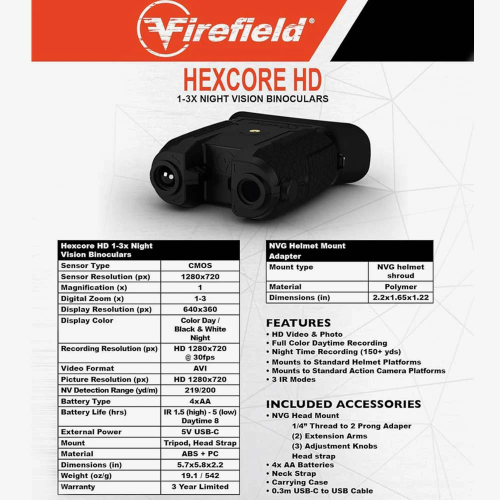 Firefield Hexcore Digitales Nachtsichtgerät - Image 6