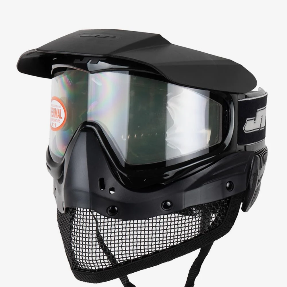 JT Tactical Paintball & Airsoft Maske Gitter Mesh Termal schwarz - Image 2