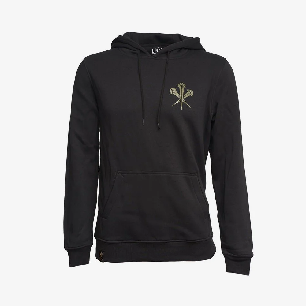 LMSGear Hoodie Logo Nails schwarz