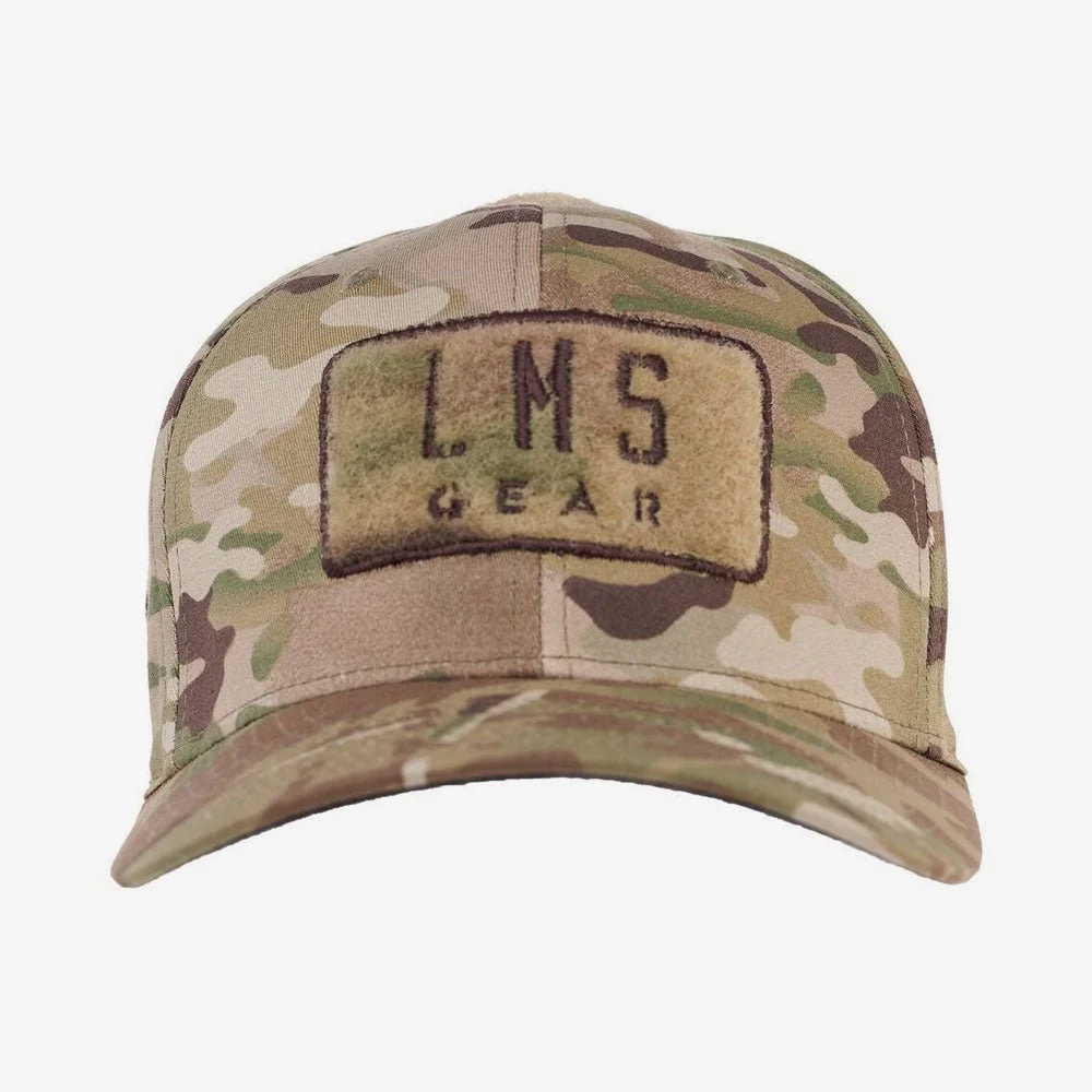 LMSGear Tactical Cap Classic FlexFit LMSGear Logo Velcro Multicam - Image 2