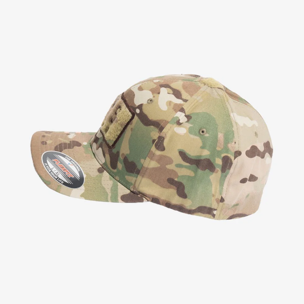 LMSGear Tactical Cap Classic FlexFit LMSGear Logo Velcro Multicam - Image 5