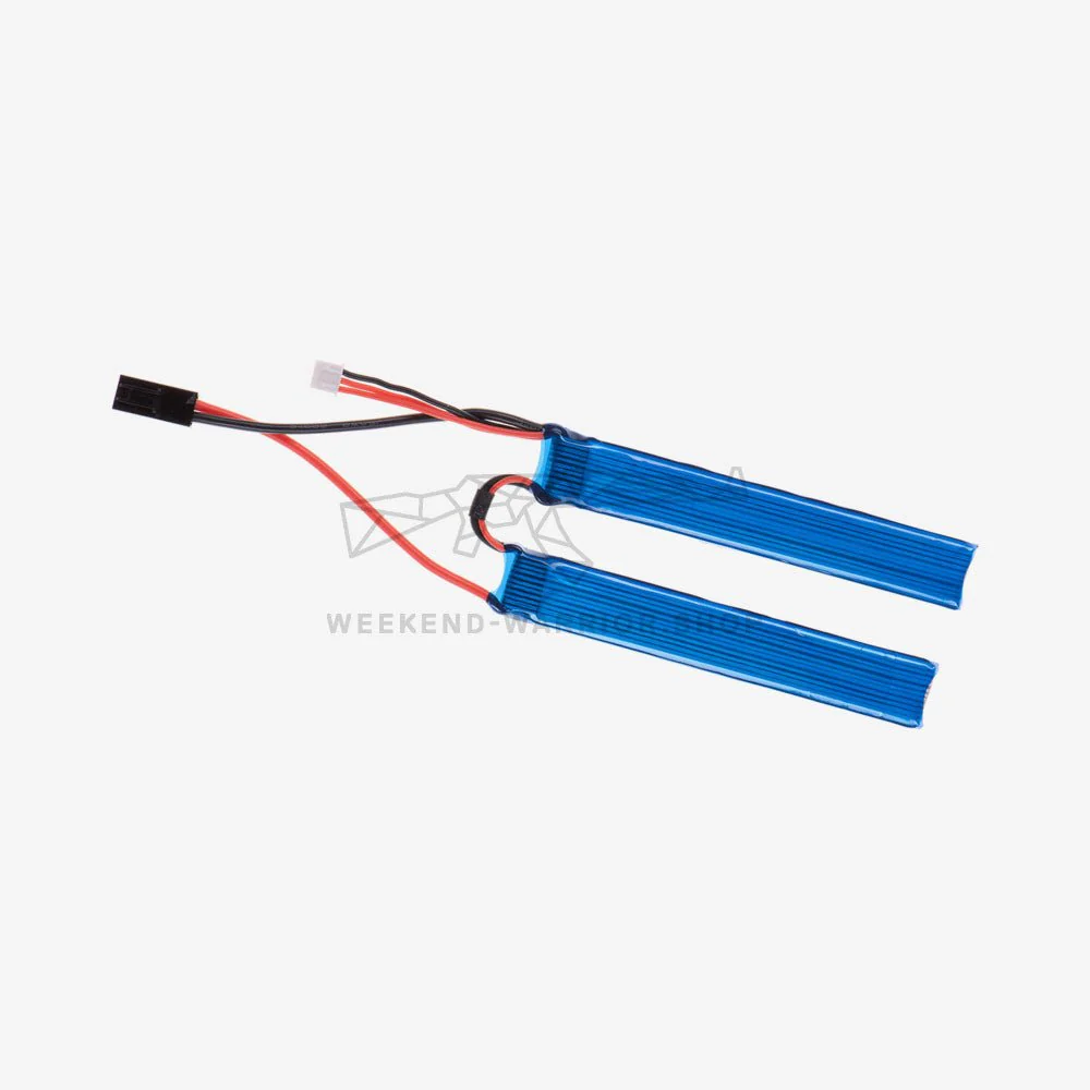 Nimrod Lipo 7.4V 1300mAh 25c Twin Type Mini Tamiya - Image 2