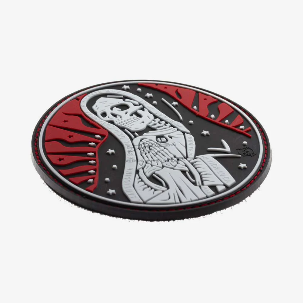 Patch Santa Muerte Red Sky - Image 2