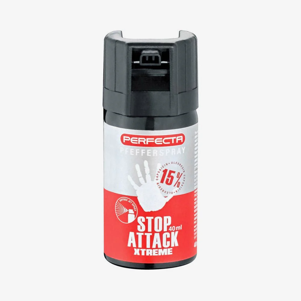 Perfecta Stop Attack Pfefferspray X-Treme 40ml konischer Strahl