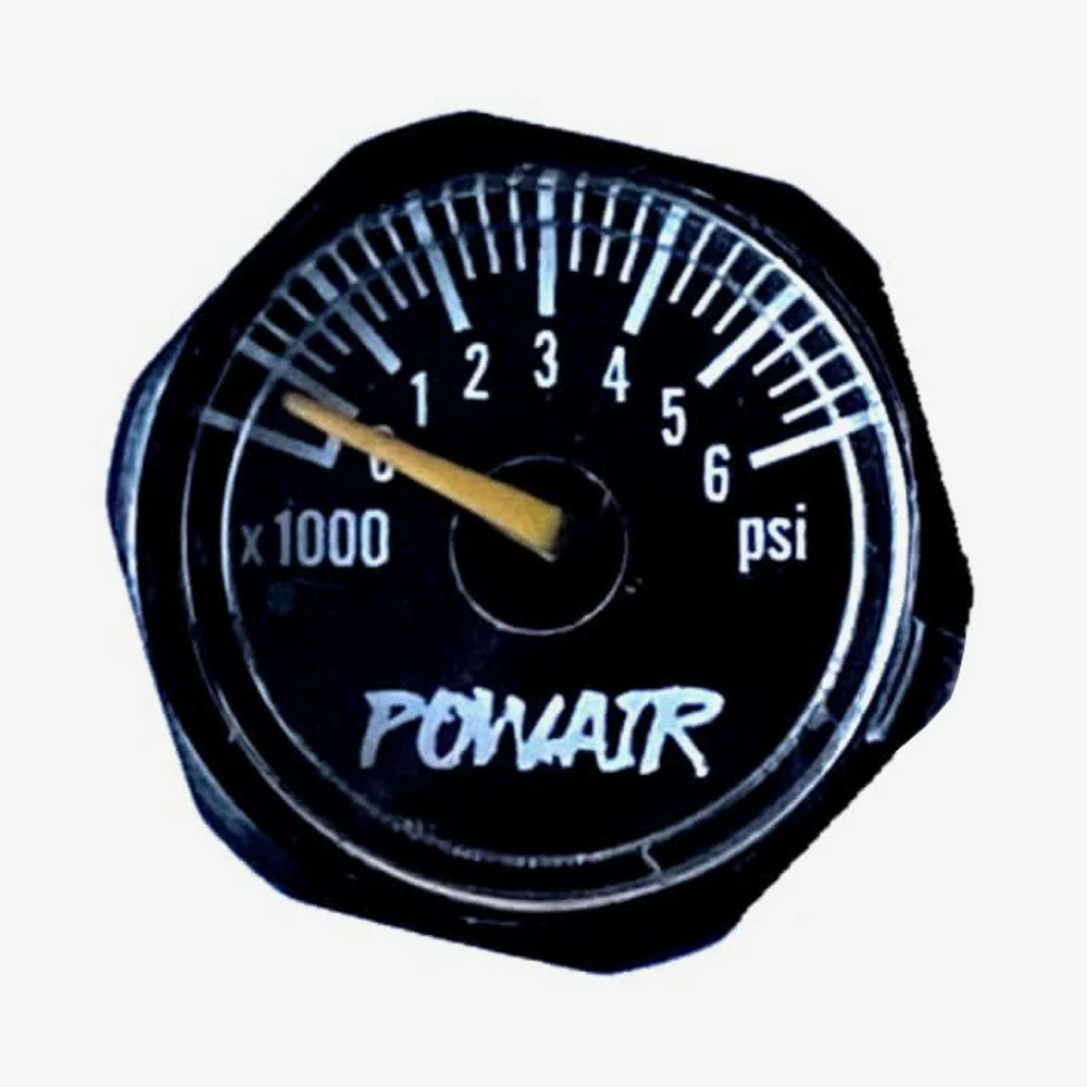 Powair HPA Regulator Manometer schwarz