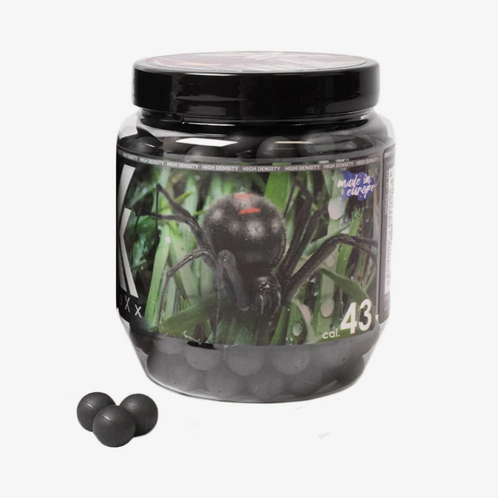 ShoXx Black Widow Rubberball cal .43 300 Stück - Image 3