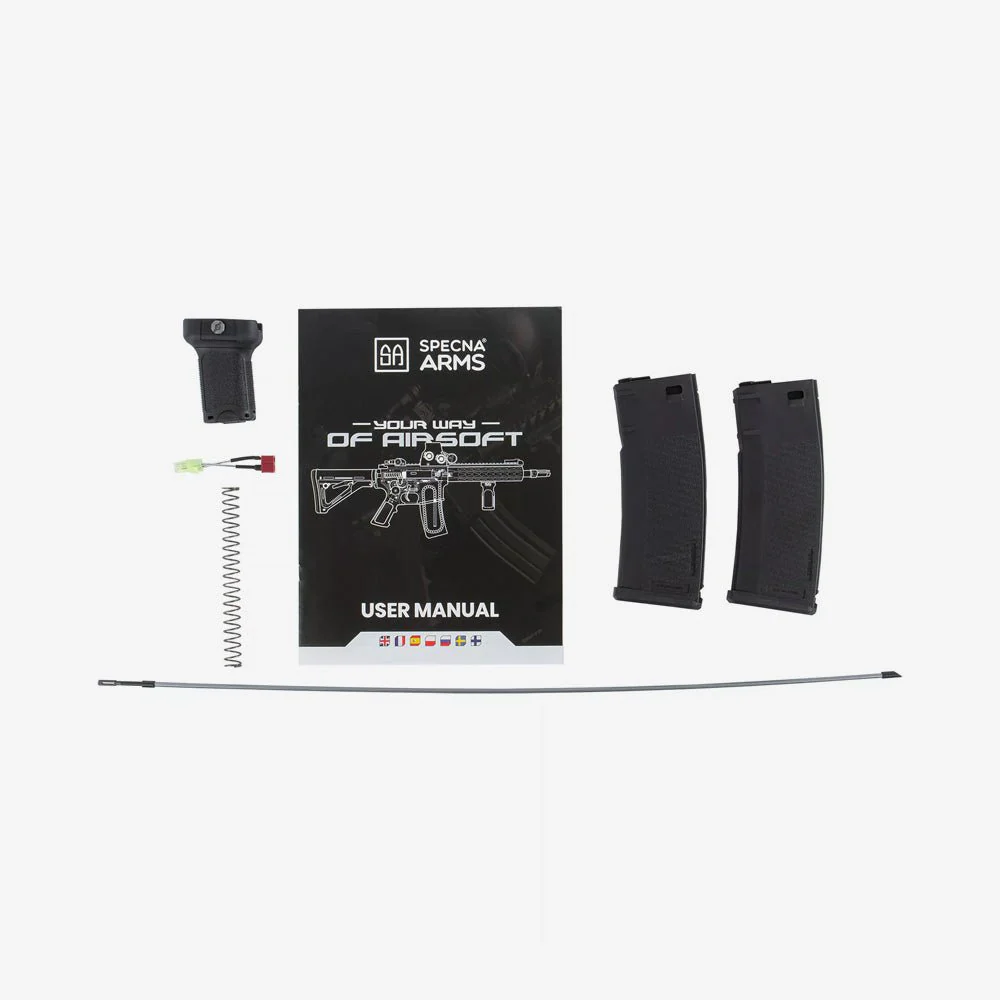 Specna Arms SA-H20 Edge 2.0 S-AEG Airsoft schwarz - Image 3