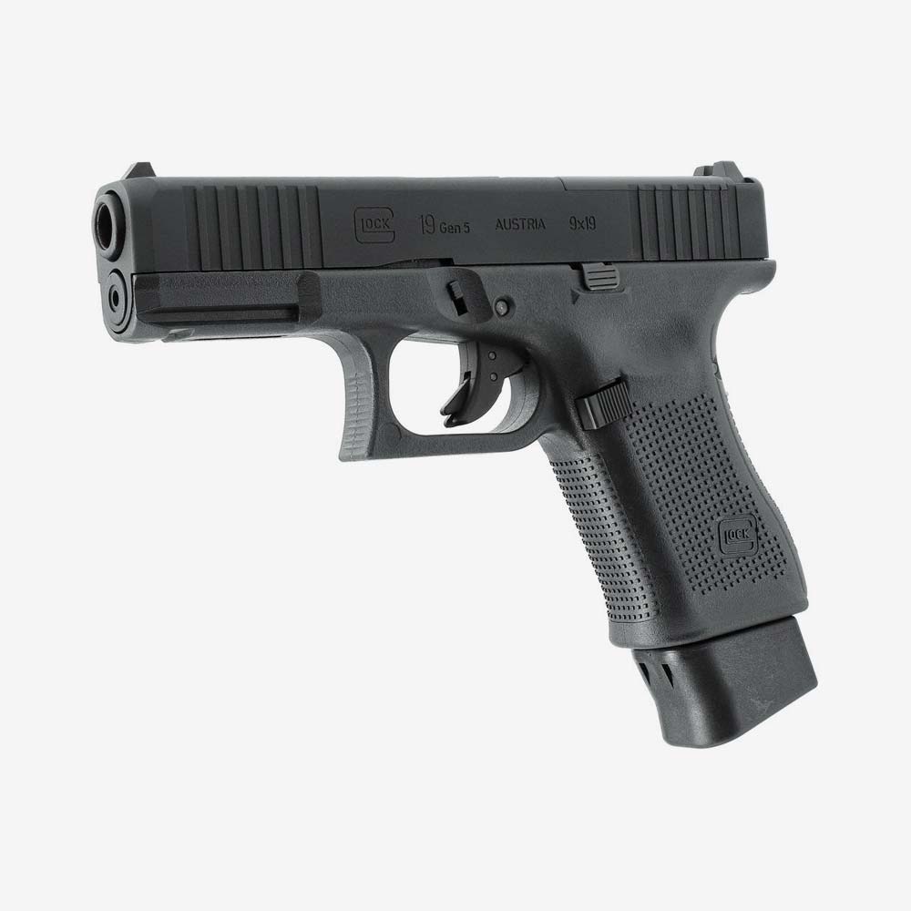 Umarex Glock 19 Gen5 MOS 1J GBB Airsoft Pistole 6mm BB schwarz - Image 3