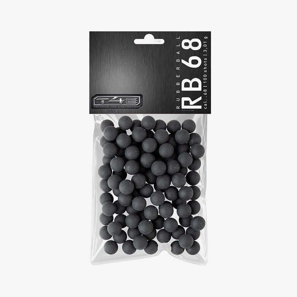 Umarex T4E Rubberball Übungsbälle cal .68 100 Stück