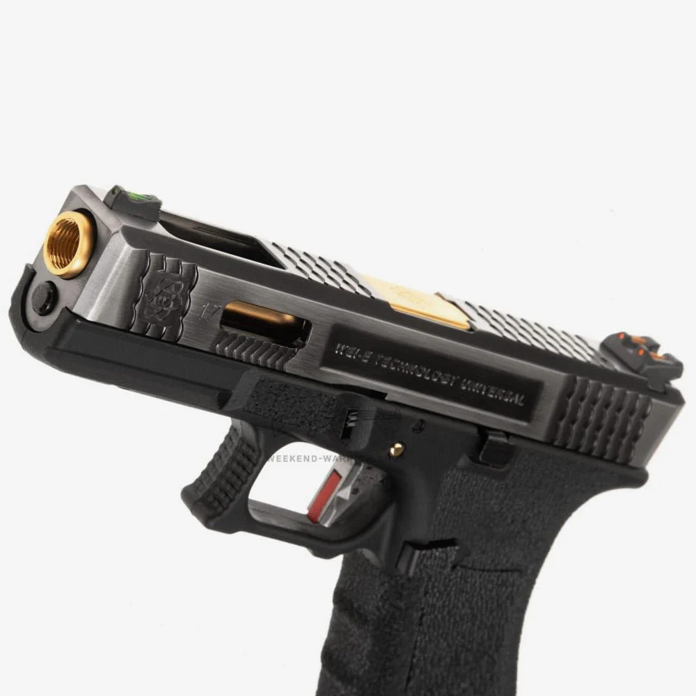 WE G-Force SV Gold Barrel Metal Version GBB Airsoft Pistole 6mm BB - Image 4