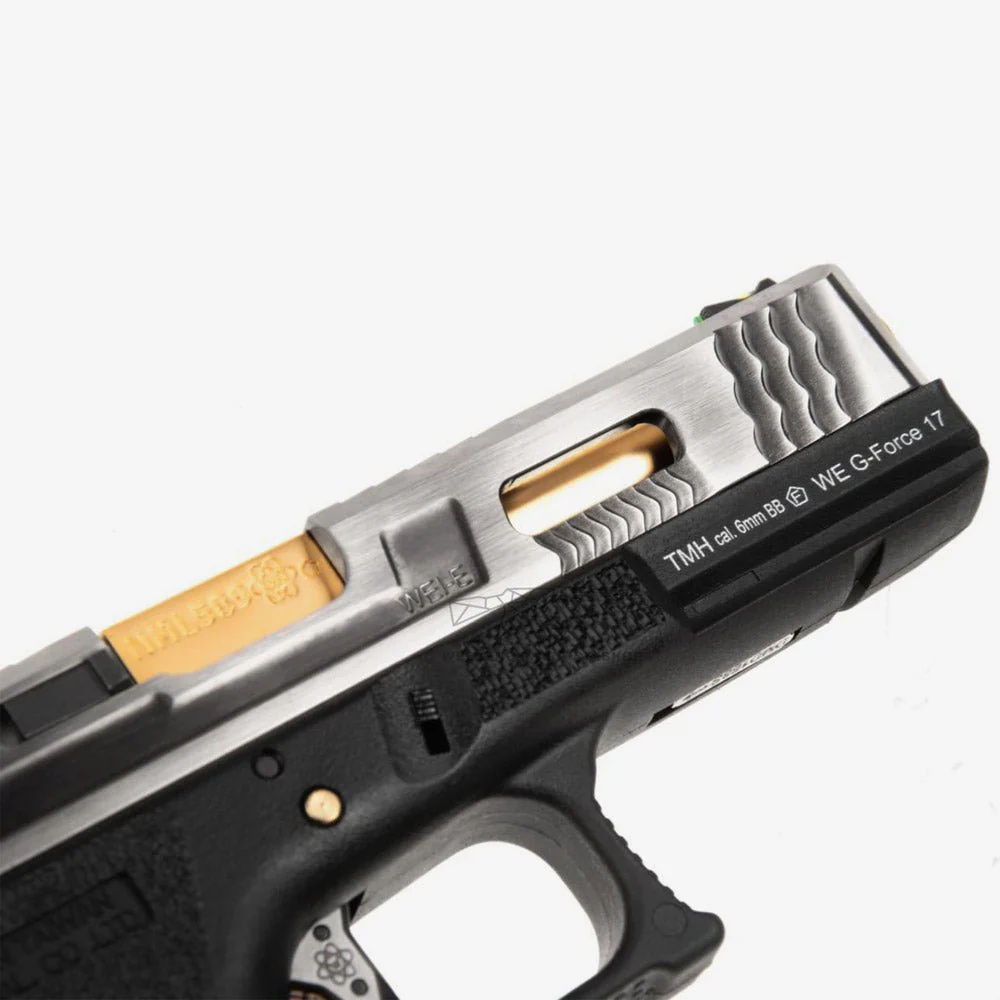 WE G-Force SV Gold Barrel Metal Version GBB Airsoft Pistole 6mm BB - Image 5