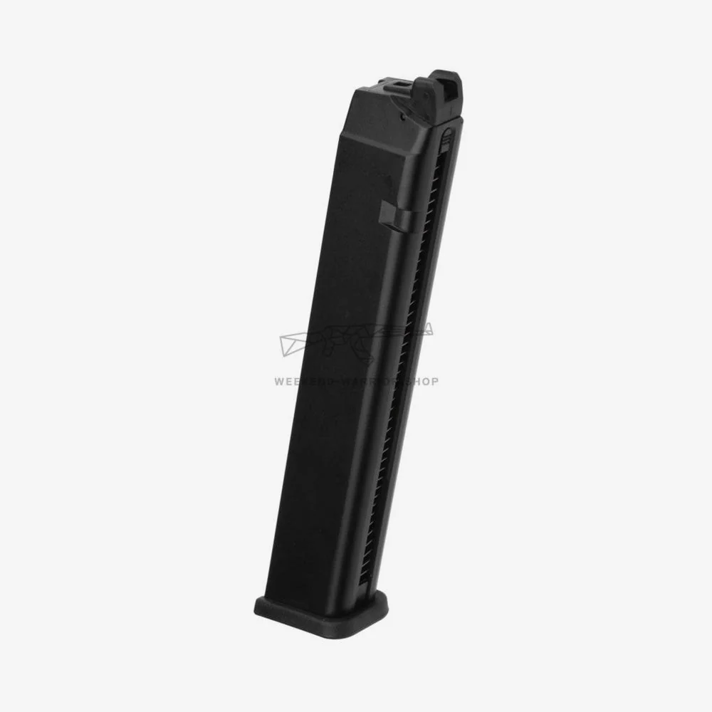 WE17 / WE18C Extended Capacity Magazin 50rds GBB schwarz